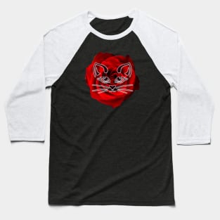 Kitty Rose Baseball T-Shirt